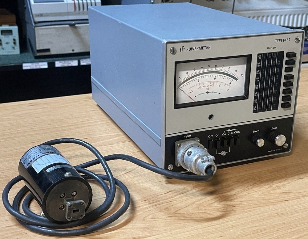 Marconi tft 6460, power meter with waveguide sensor 6428