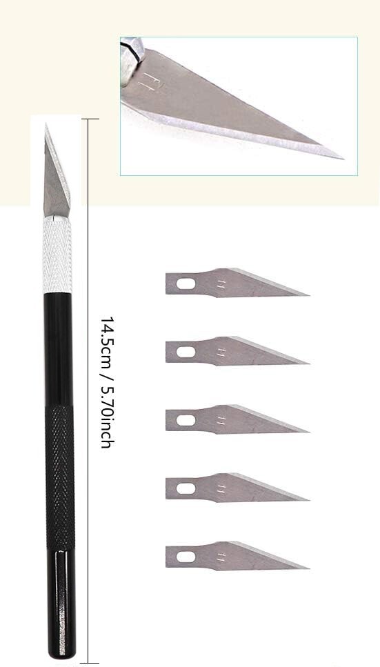 4PCS Model Tools Kit Hobby Building Tools Combo Set