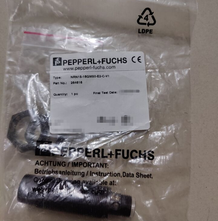 1PC NEW REPLACE FOR PEPPERL+FUCHS NRN15-18GM50-E2-C-V1 Proximity switch sensor