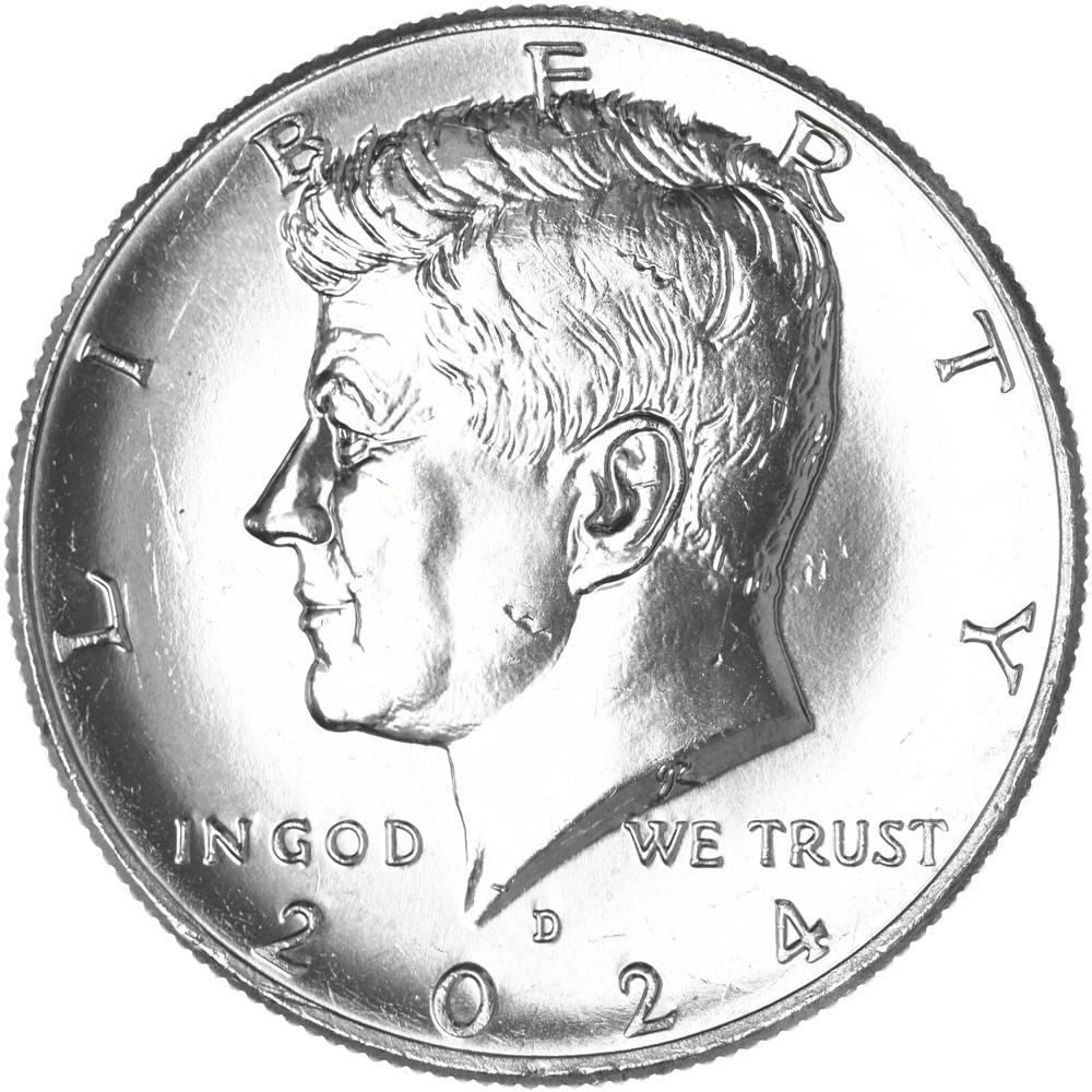 2024 D Kennedy Half Dollar CN-Clad BU