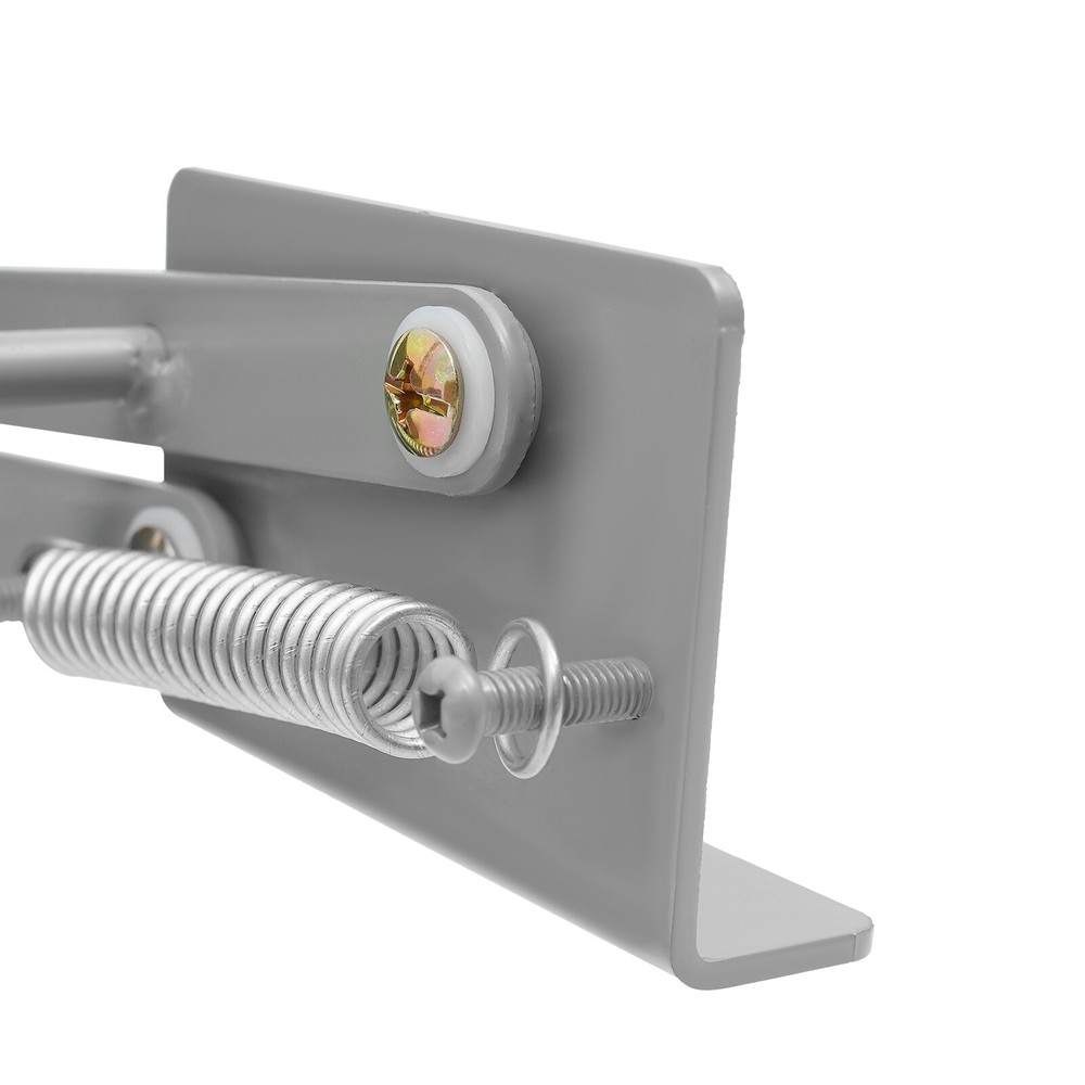 Pull Down Cabinet Organizer 2 Tier Cabinet Wall Shelf Rack L-Shaped Base