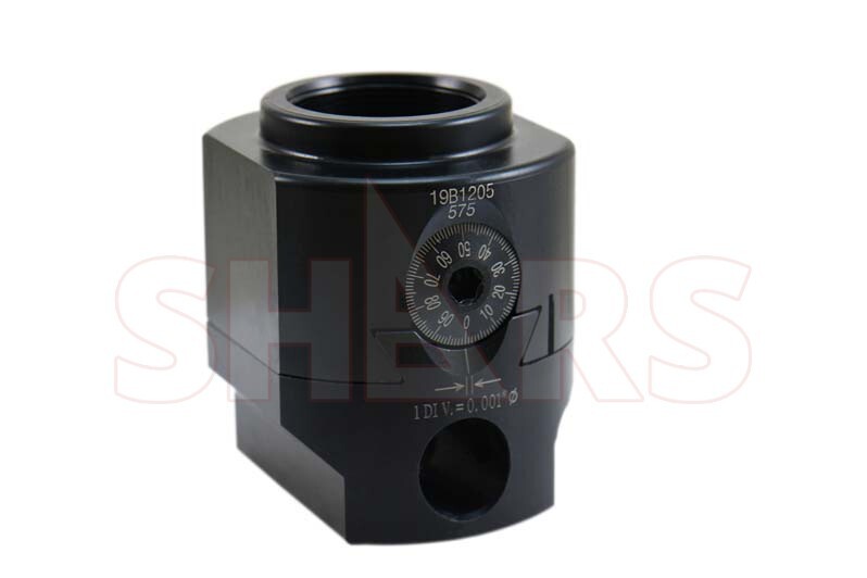 Shars Precision 3" Boring Head 0.001 Radius 1-1/2"-18 Thread W/Certificate P]