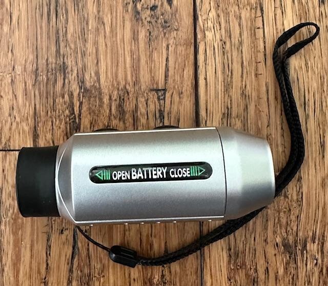 Digital 7x Golf Scope Range Finder with Padded Case