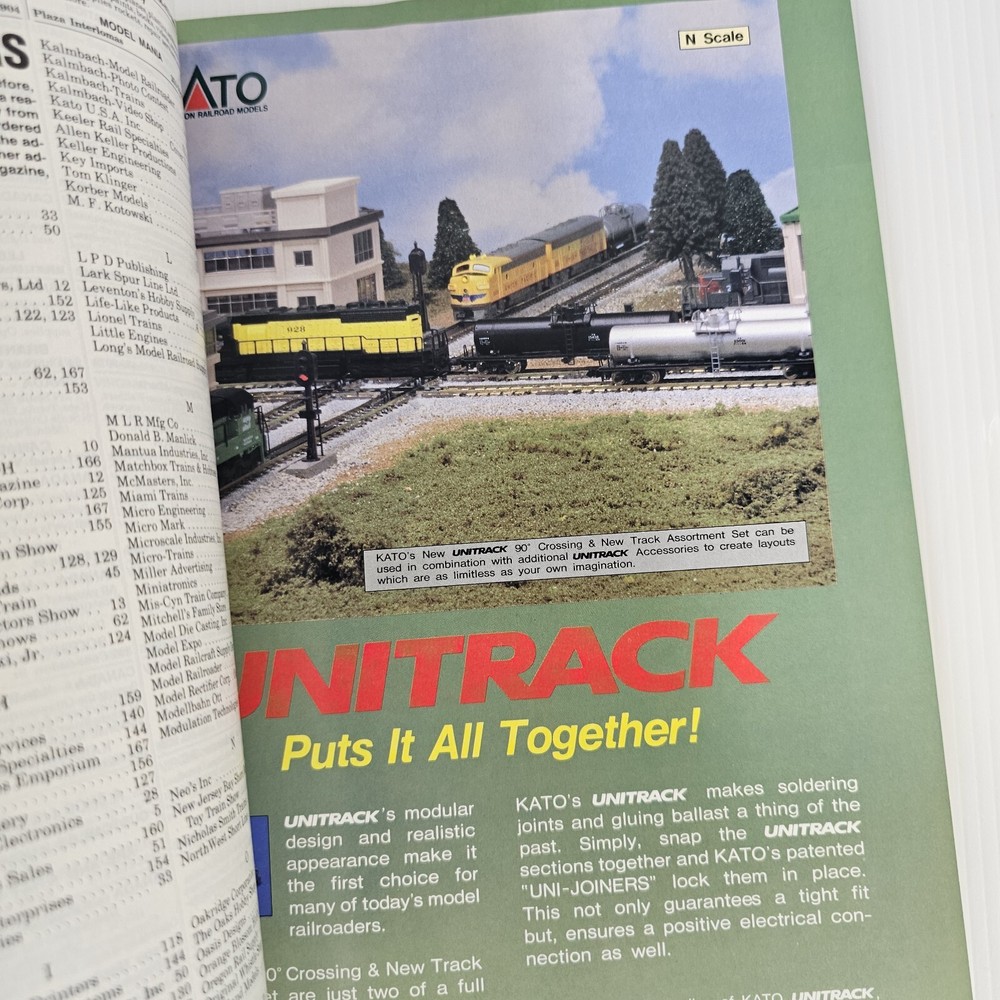 Model Railroader Train Magazines, April 1992 & October 1992