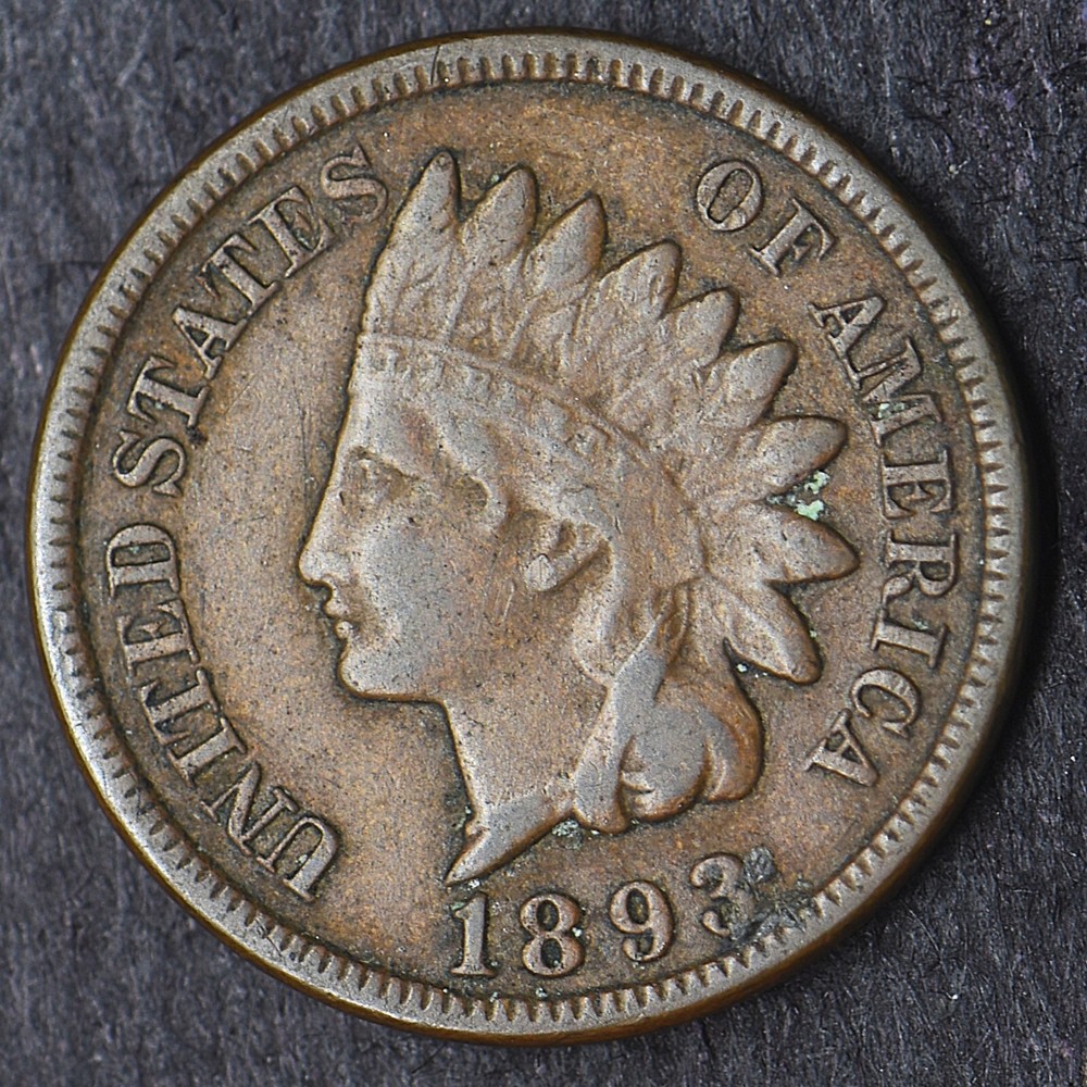 1893 Indian Head Cent 1C- COINGIANTS -