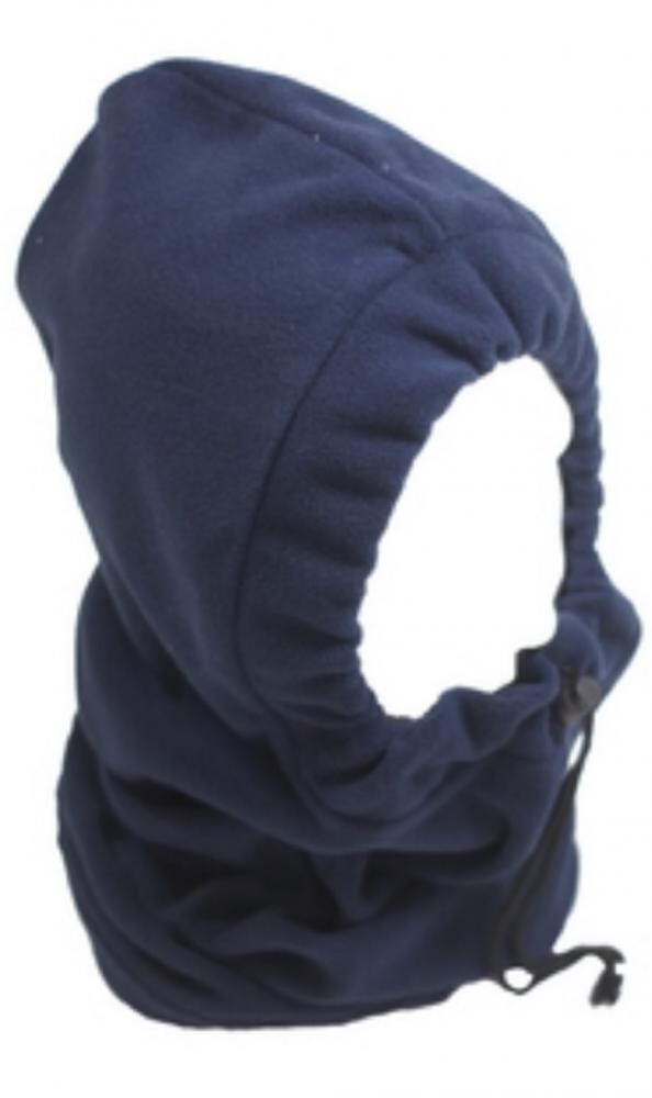 Fleece Snood with Elasticated Neck Thermal All in One, Toggle Pull String
