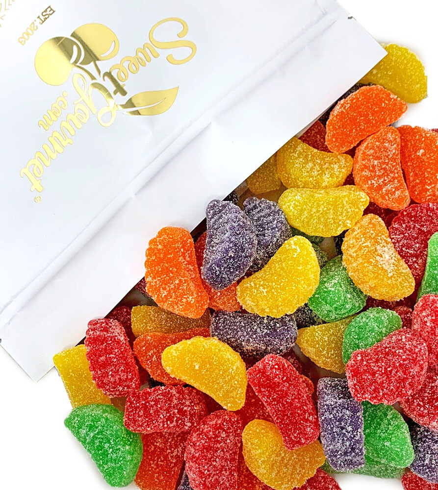 SweetGourmet Assorted Fruit Slices | Jelly Bulk Candy | 7 Pounds