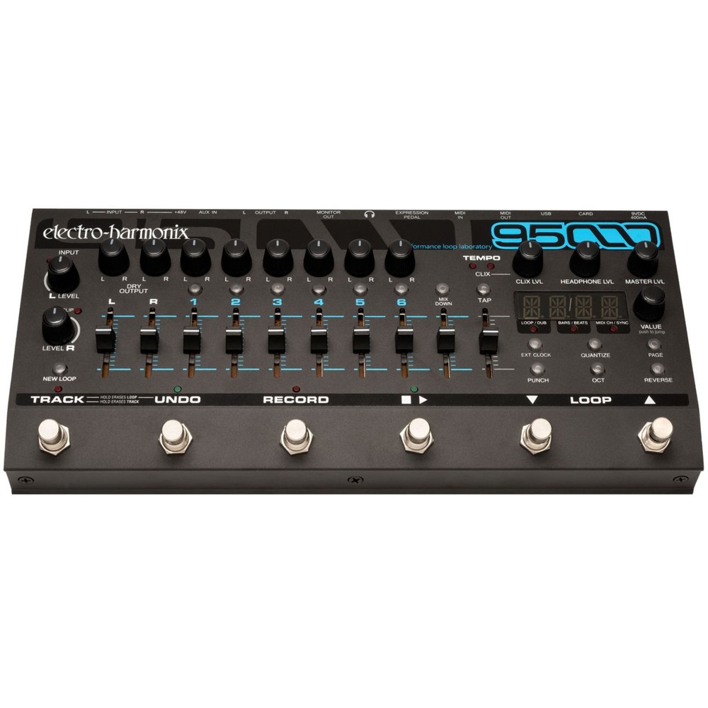 Electro-Harmonix 95000 Performance Loop Laboratory 6-Track Looper Effects Pedal