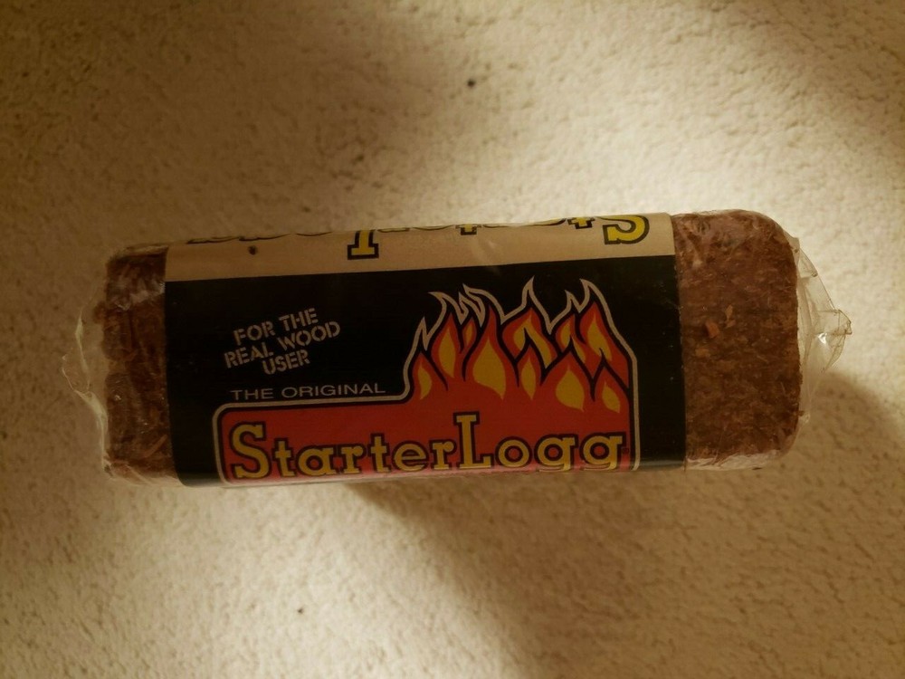 Starter Logg 4 Pack Large Firestarter Blocks Fireplace Camping