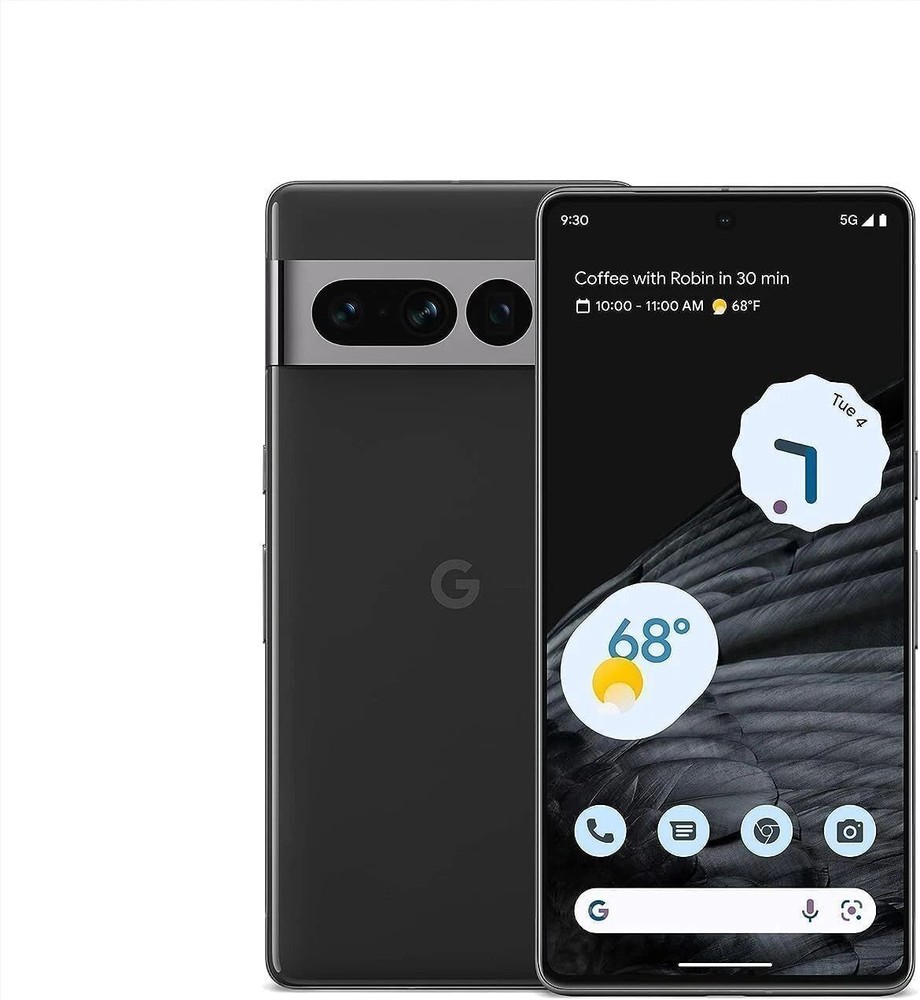 Google Pixel 7 Pro 128GB Obsidian- Unlocked- Excellent Refurbished