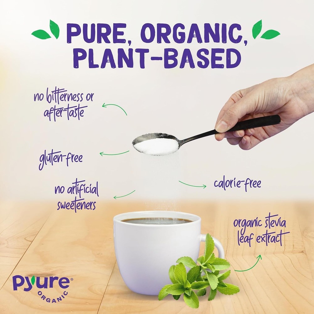 USDA Organic Stevia Blend - Zero Calorie Sugar Substitute