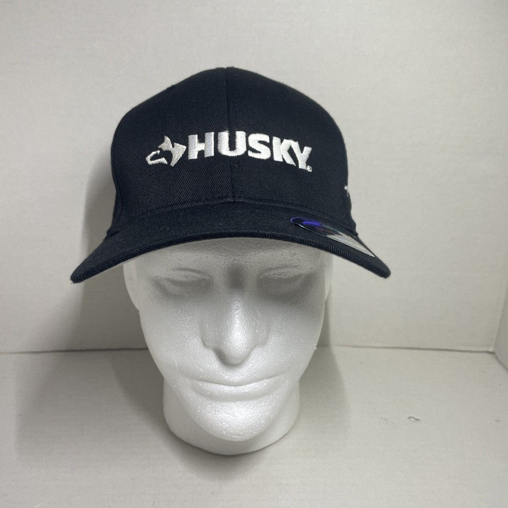 Husky Flexfit Embroidered Racing Hat Size Large - Extra Large