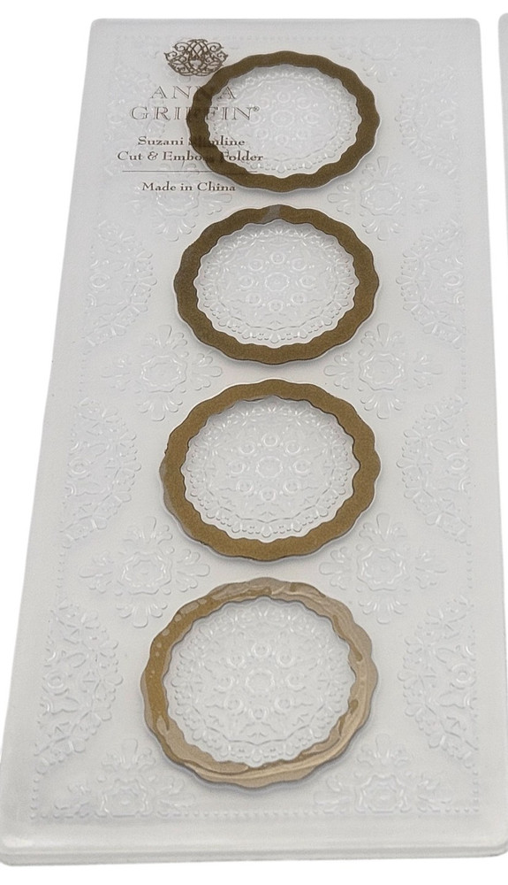 Anna Griffin Perfect Pattern Slimline Cut & Emboss Folders Set