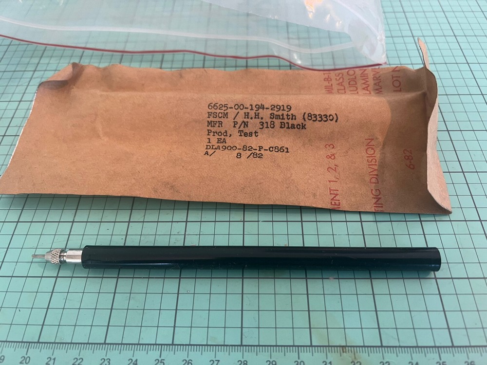 probe Test H.H Smith 318 military order