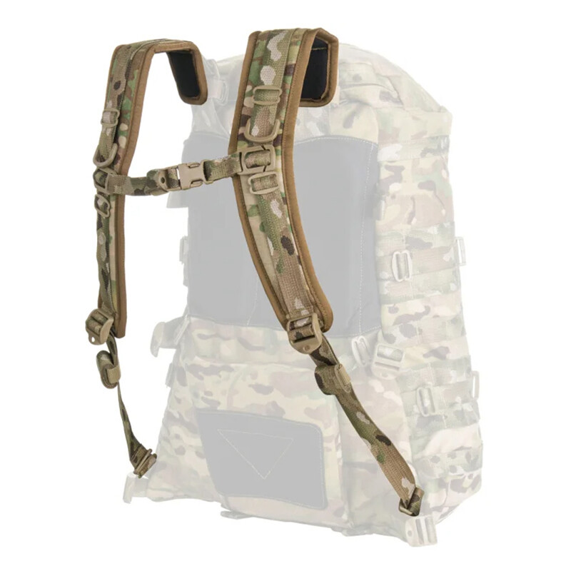 Tactical X-Ray Double Shoulder Strap Backpack Replaceable Comfort Decompression