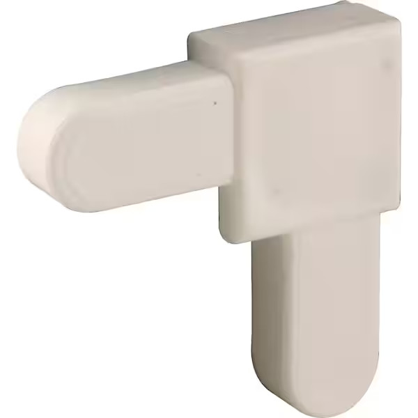 Plastic Mobile Home Screen Frame Corner in White (20-Pack)