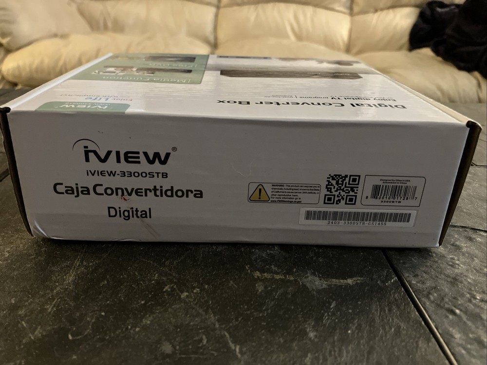 iView 3300STB Digital Converter Box with remote TESTED