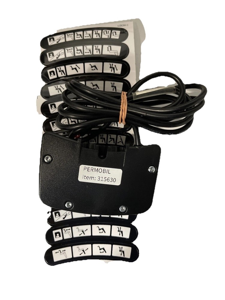 Permobil ICS Switchbox Power Seat Control Keypad #315630