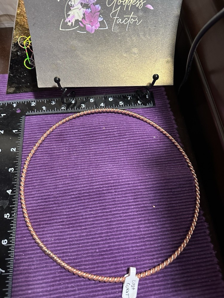 Copper Tensor Ring Hand Made Lost Cubit 10 Gage