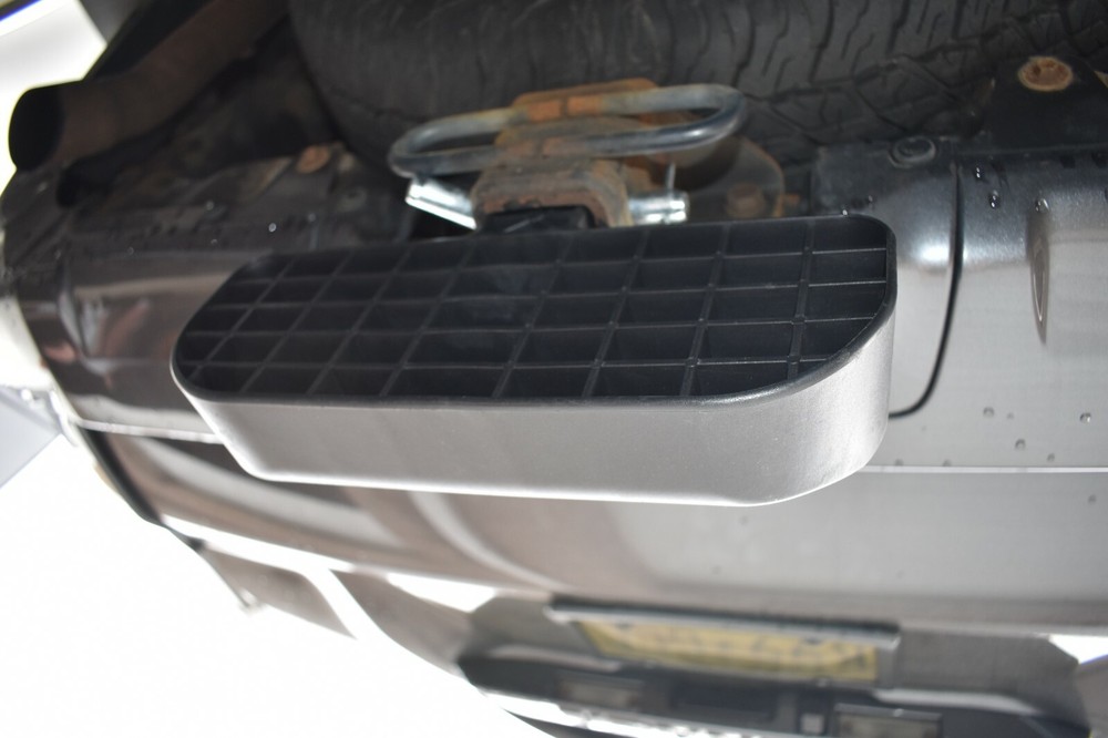 Expandable Hitch Mounted Step and Bumper Protection 2" Receiver Guard Rear New