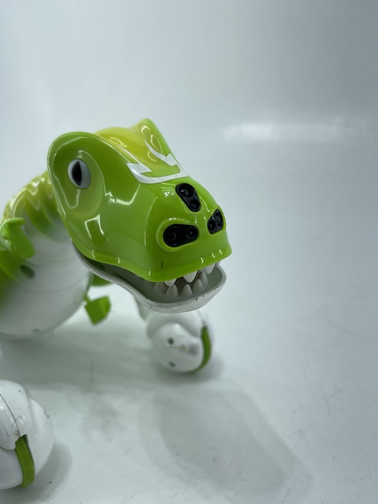 Zoomer Dino Boomer Green Interactive T-rex Dinosaur *No Remote* UNTESTED