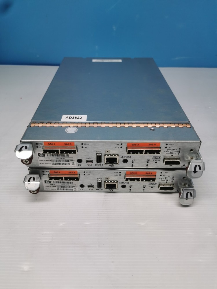 HP StorageWorks P2000 Storage Array Controller Module AW592B 582934-002 Lot 2x