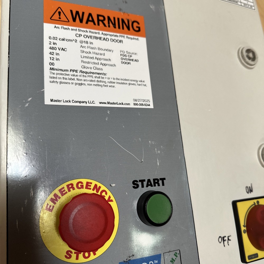 Jamison BMP CP Overhead Speed Door Control Box Controller Ships Free