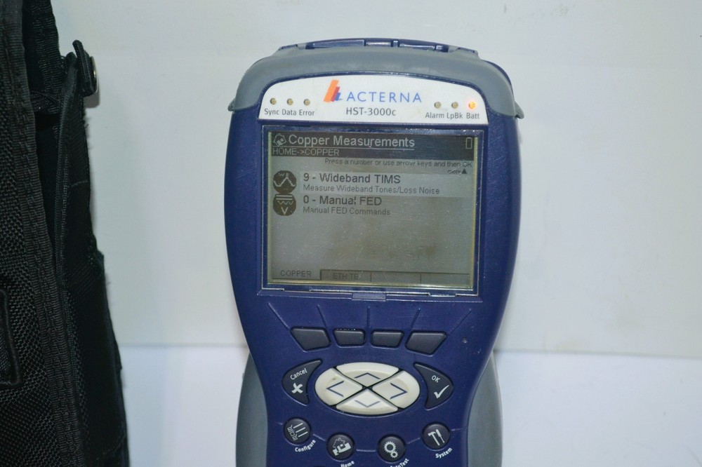 JDSU Acterna HST 3000c Tester 2500 3000 CU Sim