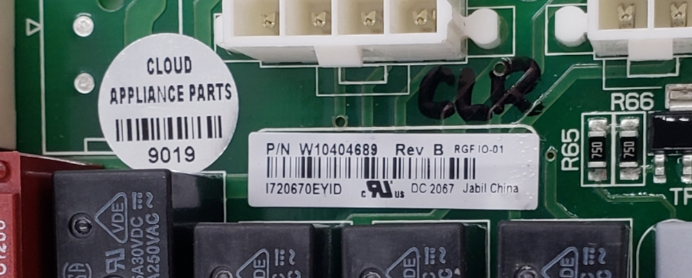 OEM Whirlpool Refrigerator Control W10404689 **Same Day Ship & 60 Days Warranty*