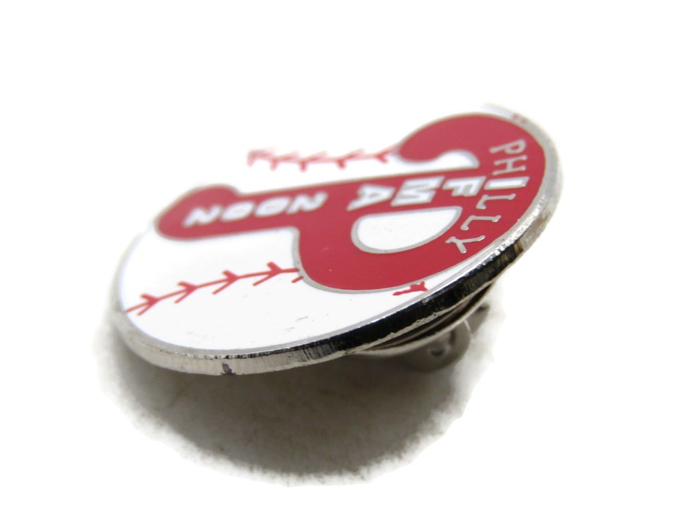 Philly Baseball IFMA 2002 Pin Red & Silver Tone