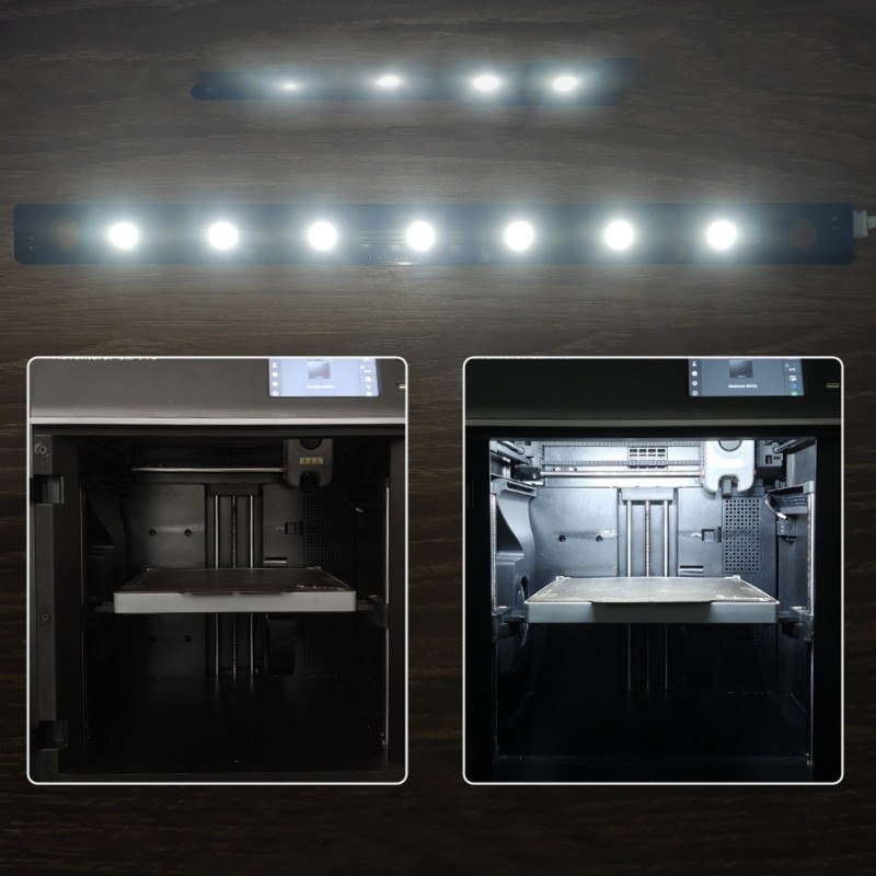 LED Light Bar Strips For AD 5M 3D Printer Easy Installation Excellent Brightness