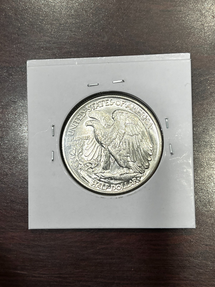 1943 LIBERTY WALKING SILVER HALF HIGH GRADE