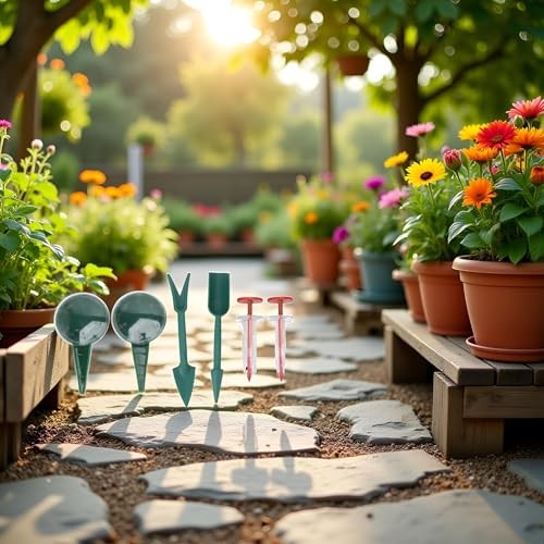 6Pcs Mini Sowing Seed Dispenser, Seed Planter Tool, Handheld Seed Planter,