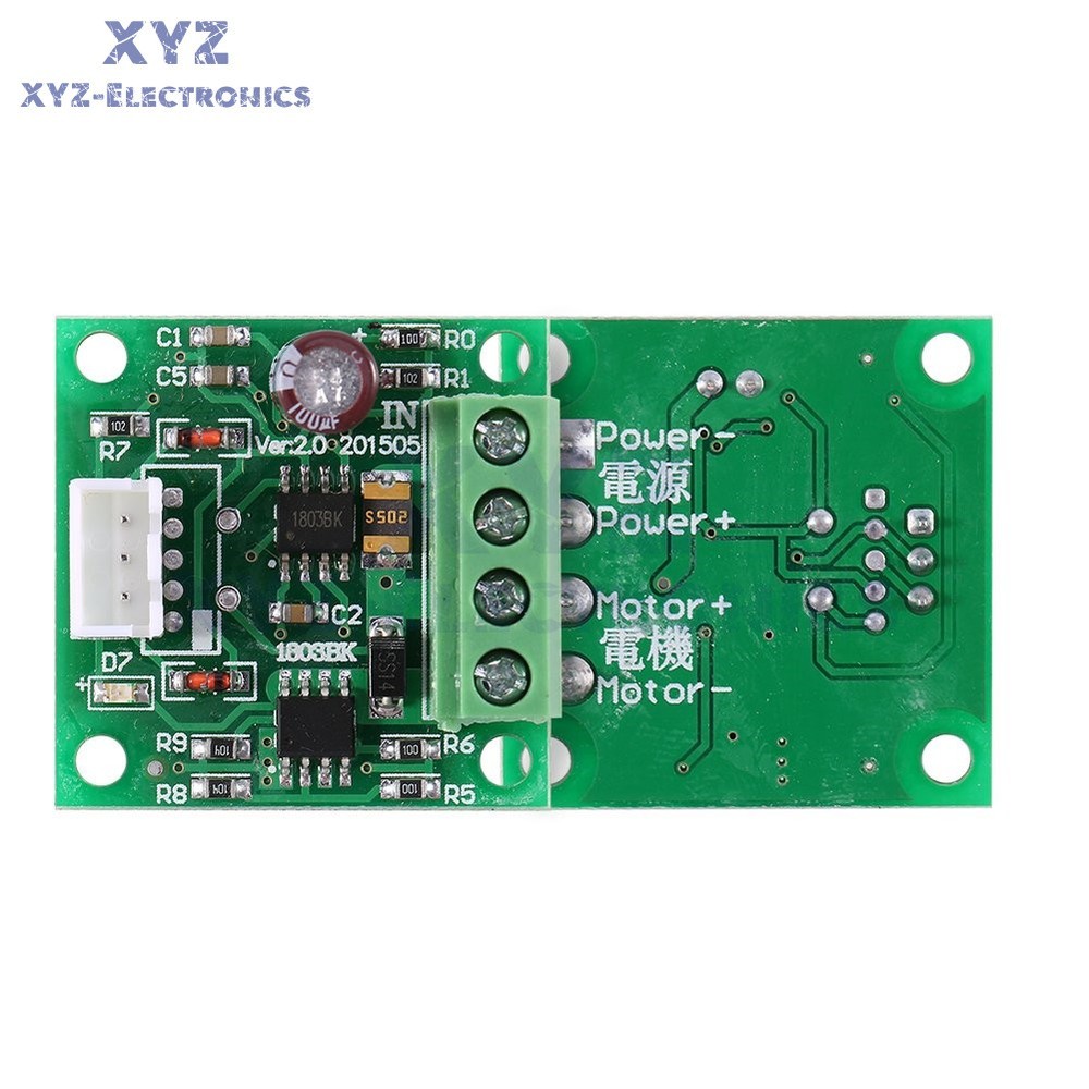 DC 1.8V 3V 5V 6V 12V 2A PWM Automatic Motor Speed Regulator Controller Module