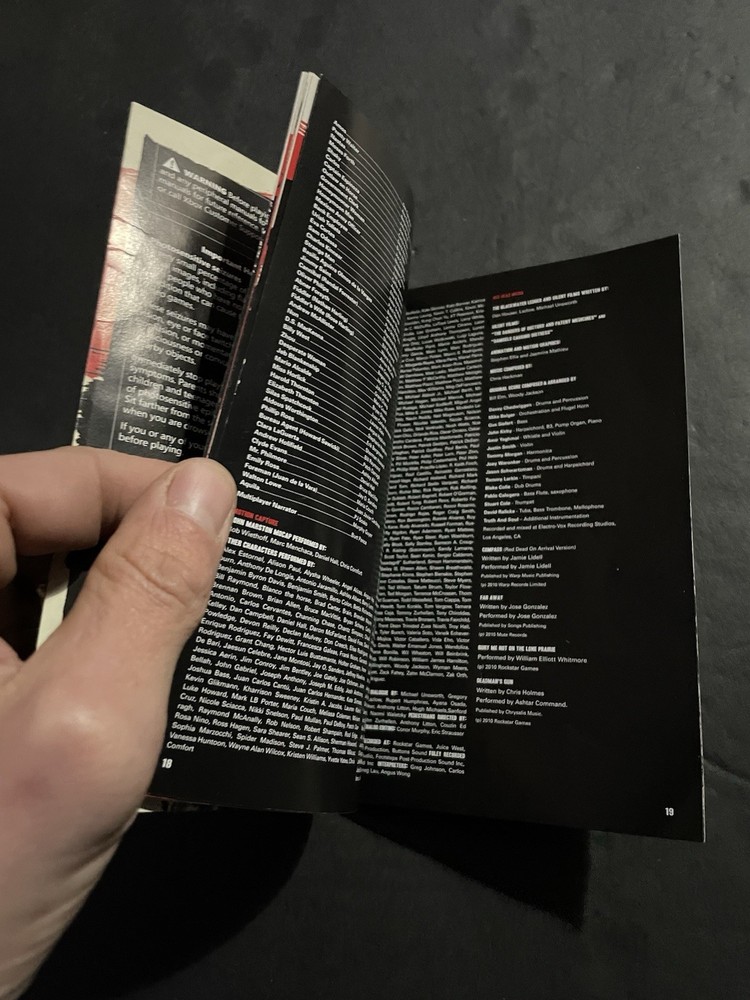 red dead redemption xbox 360 Manual Only