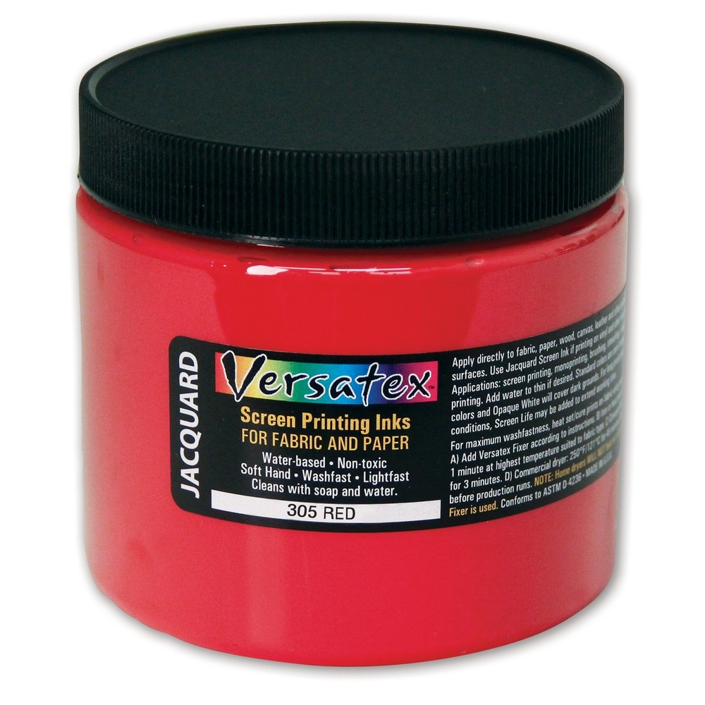 Jacquard Versatex Screen Ink-#305 Red