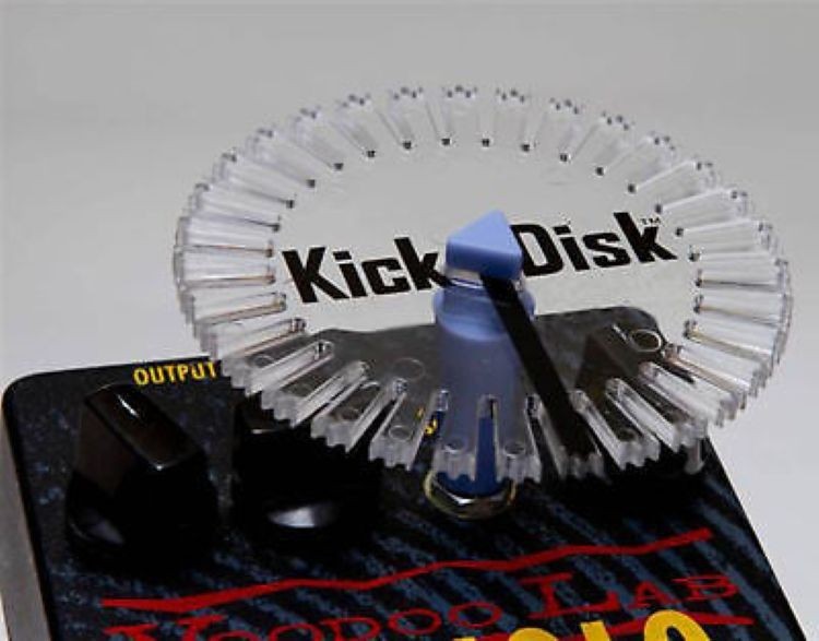 KICK DISK STOMPBOX PEDAL KNOB FOOT ADJUSTER