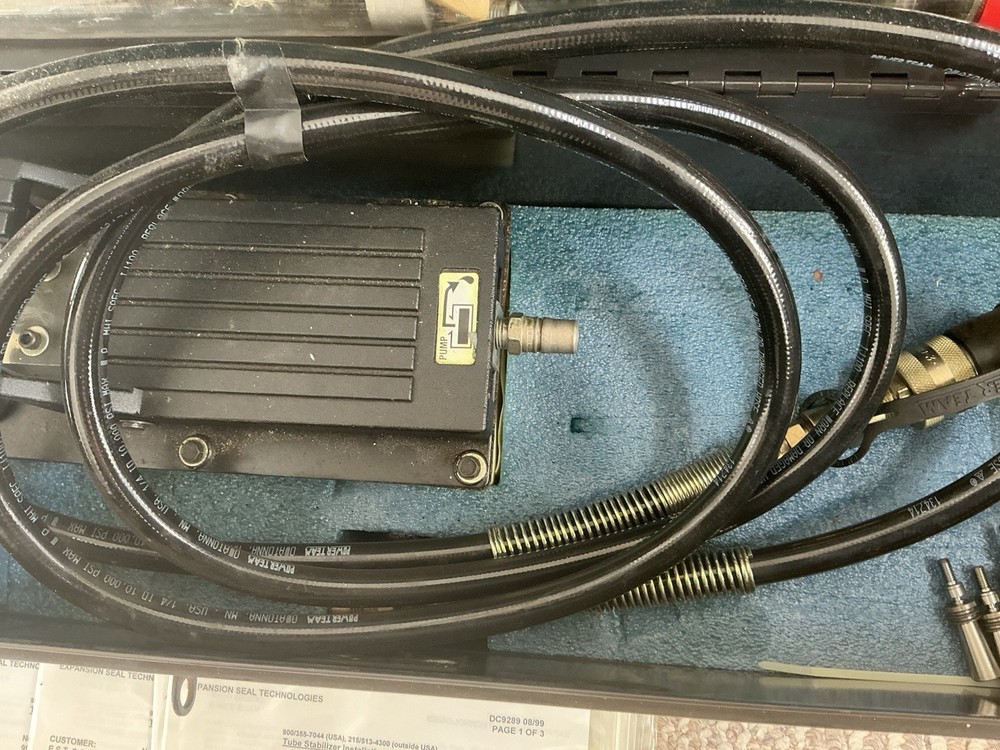 EXPANSION SEAL TECHNOLOGIES EST TUBE PLUGGING SYSTEMS SET POP A PLUG