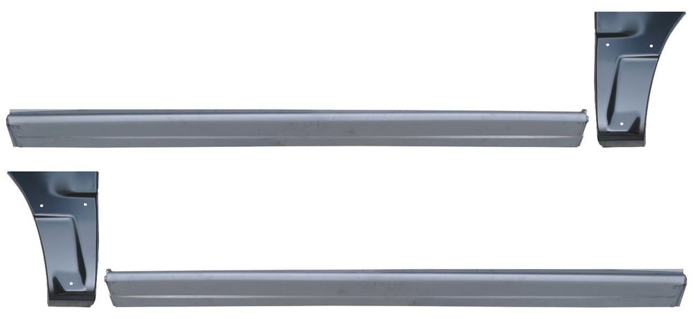 2002-2006 Avalanche Slip-On Rockers Quarter Front Sections Models With Cladding