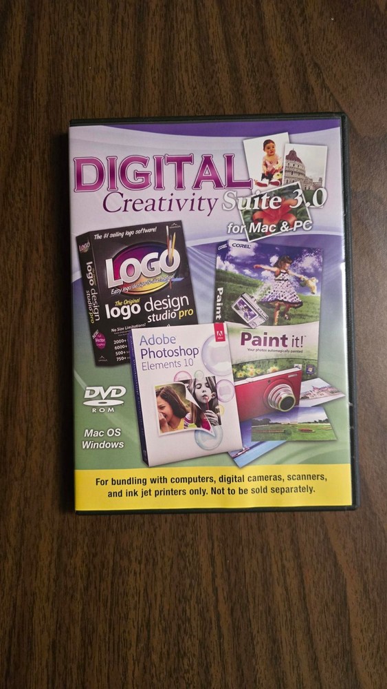 Digital Creativity Suite 3.0 for Mac & PC DVD