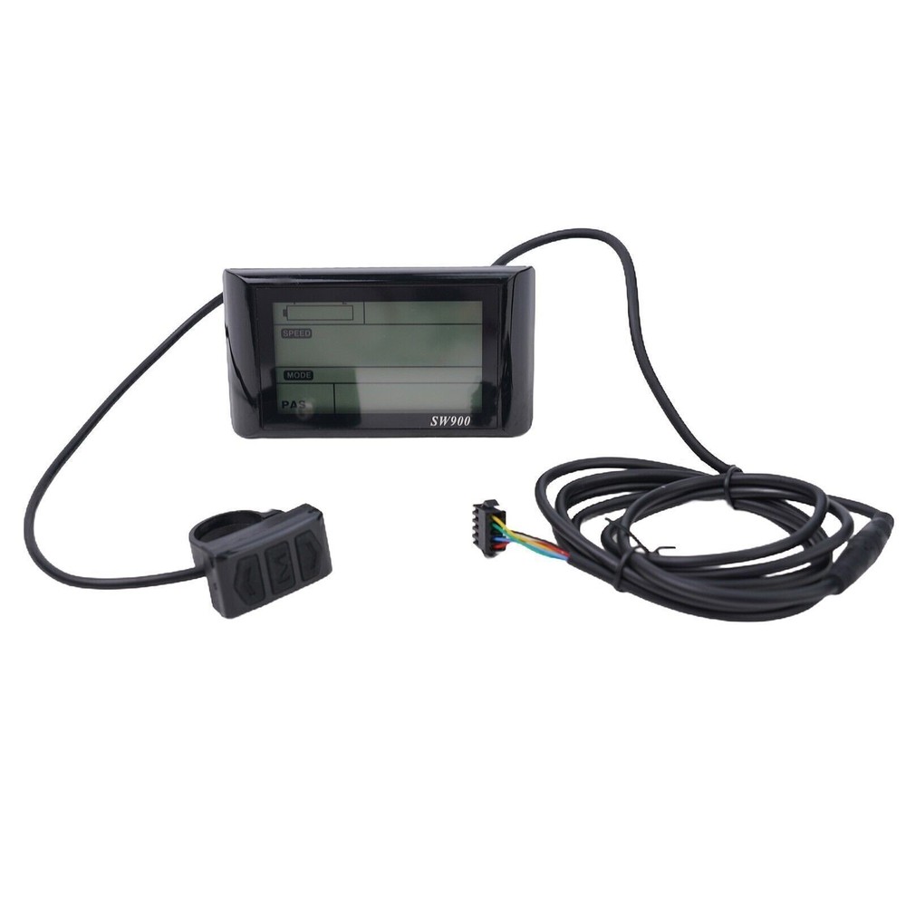 SW900 LCD Display Meter Control Panel 24-72V E-Bike Electric-Bicycle Scooter