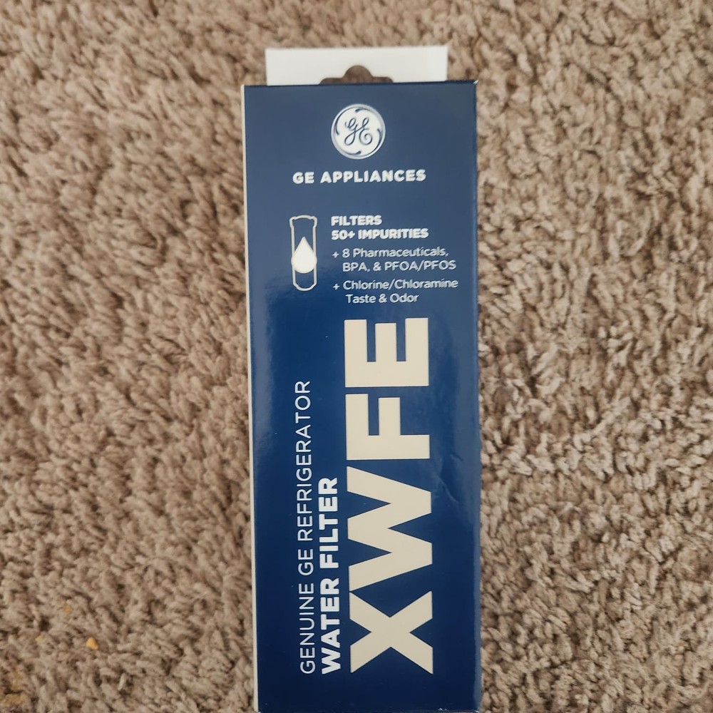 GE refrigerator XWFE water filter replacement (2 PACK - original ) WITHOUT CHIP