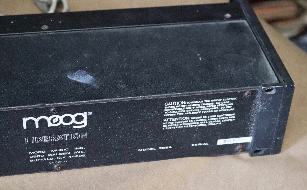 Vintage Moog Liberation Keytar Synthesizer Interface & Power Supply Model 338A
