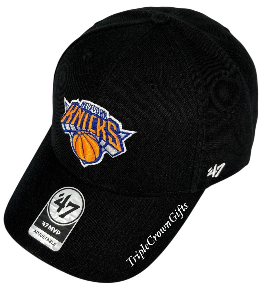 New York Knicks ('47 Brand) MVP Hat Adjustable Strap Black