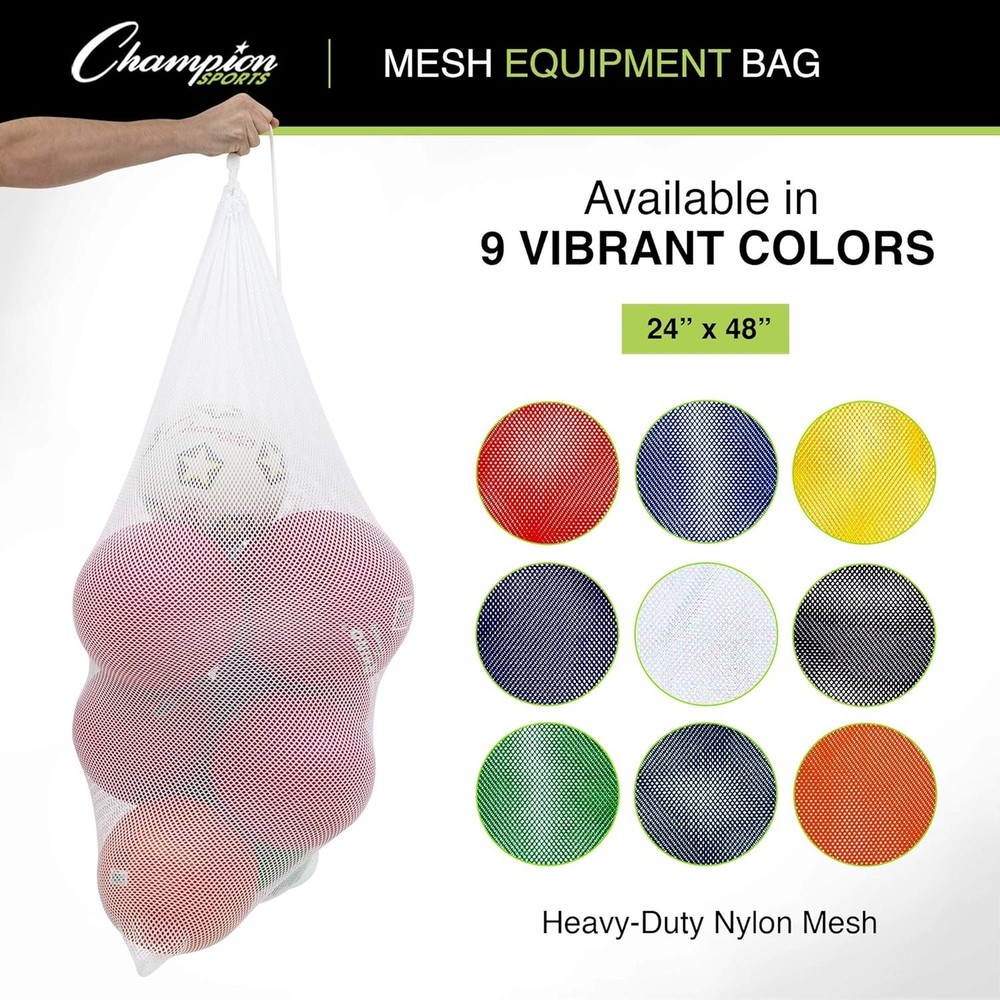 Large Mesh Storage Sack - Lock & ID Tag, Breathable Material