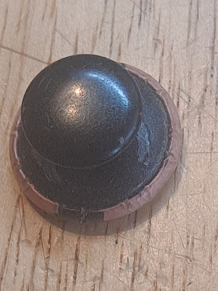 1890s 19LB Keating Bicycles Keating Wheel Company Stud Back Celluloid Button