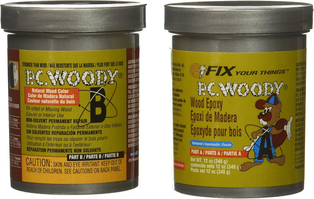 16333 12 Oz Pc-Woody Epoxy Paste