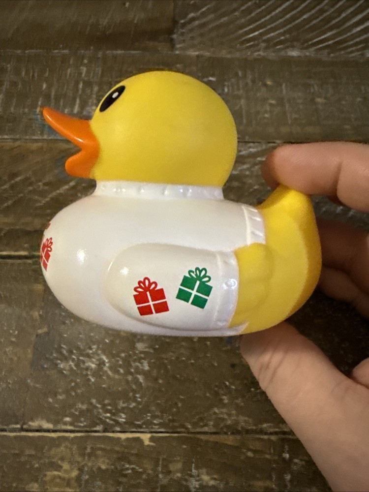 Infantino Christmas Rubber Duck