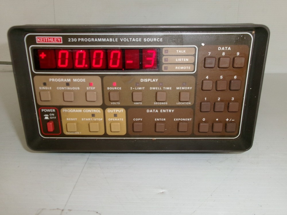 ^^ KEITHLEY 230 PROGRAMMABLE VOLTAGE SOURCE (JGL13)