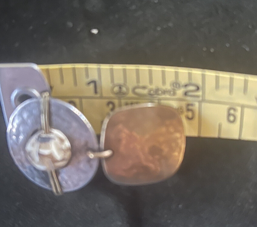 Artistic Hammered Gold Clip-on Earrings